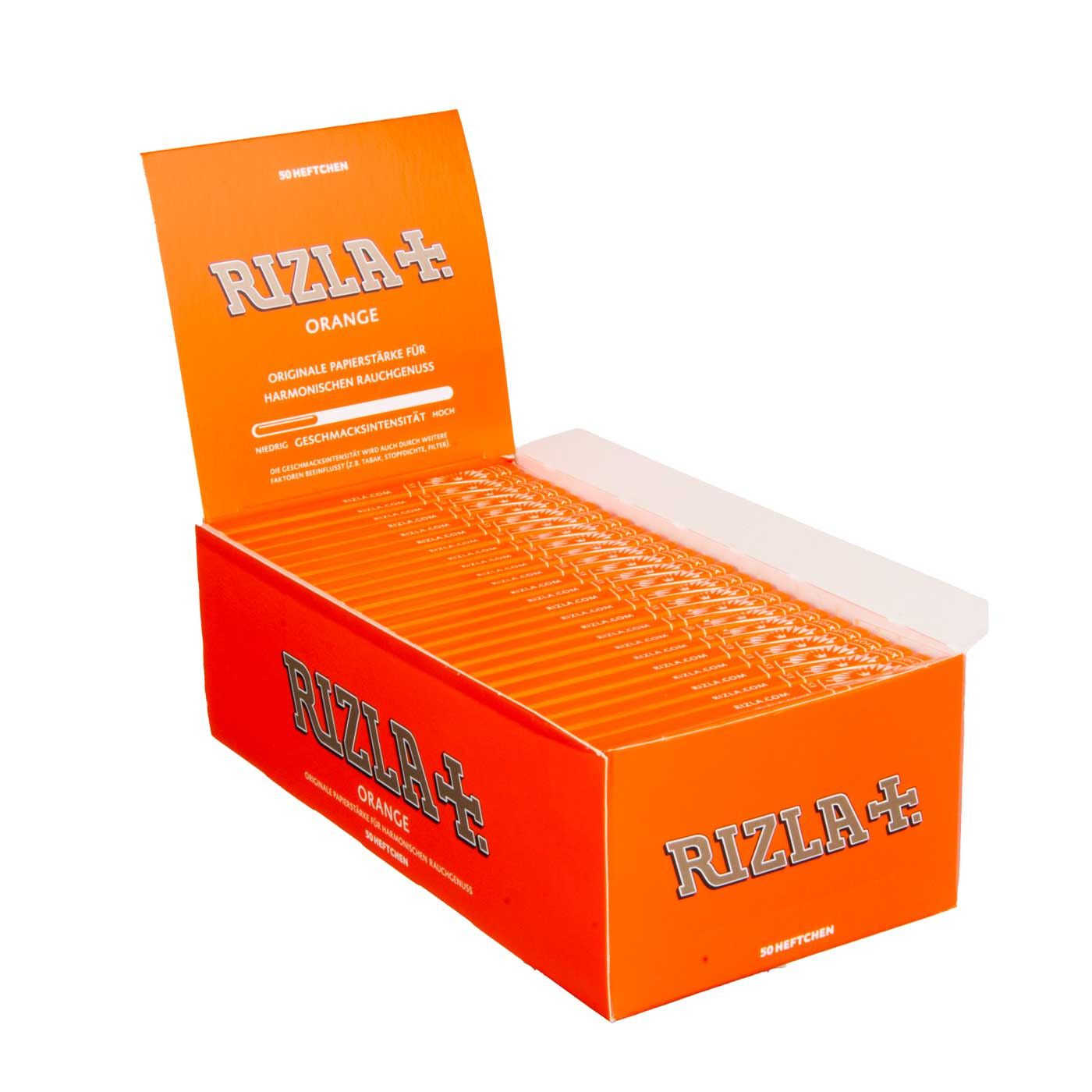 Rizla Orange Regular Size 50 Pcs