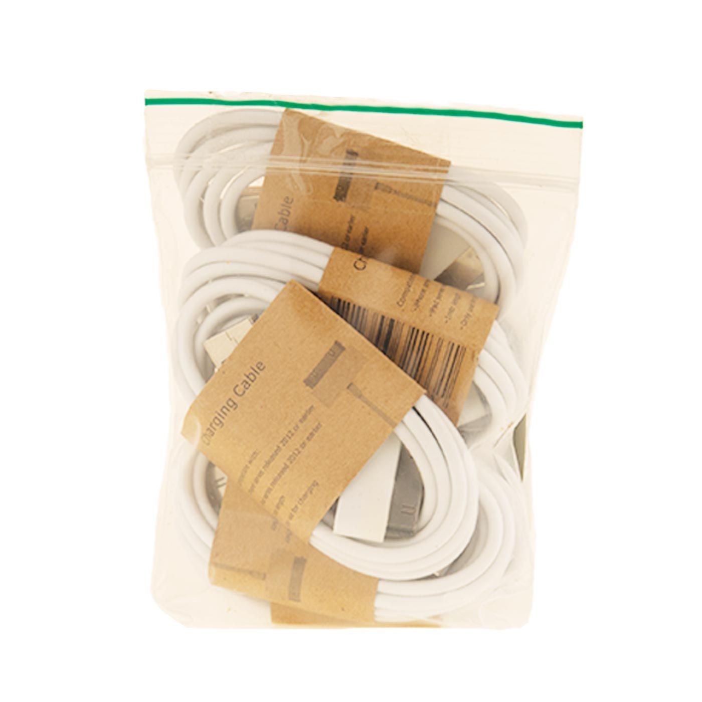 Grab 'N Go Cable USB-A to 30-pin Apple Cable 1 m White 5 Pcs