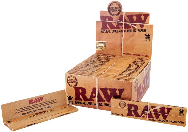 Raw Papers King Size Slim (Box 50/32 Leaves)
