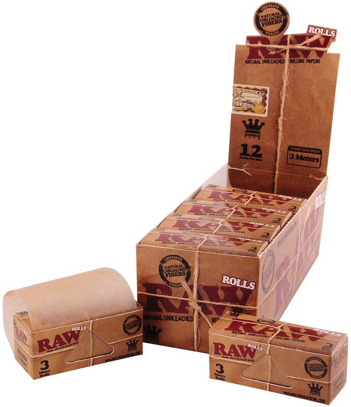 Raw Papers Rolls (Box 12/3 Meter)