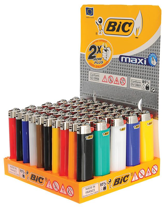 Display Bic Maxi Standard 50 Pcs