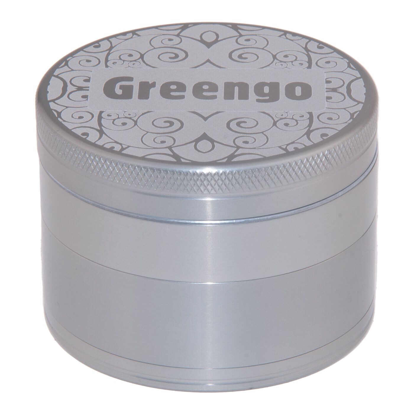 Greengo Grinder 4 Parts 63 Mm Silver