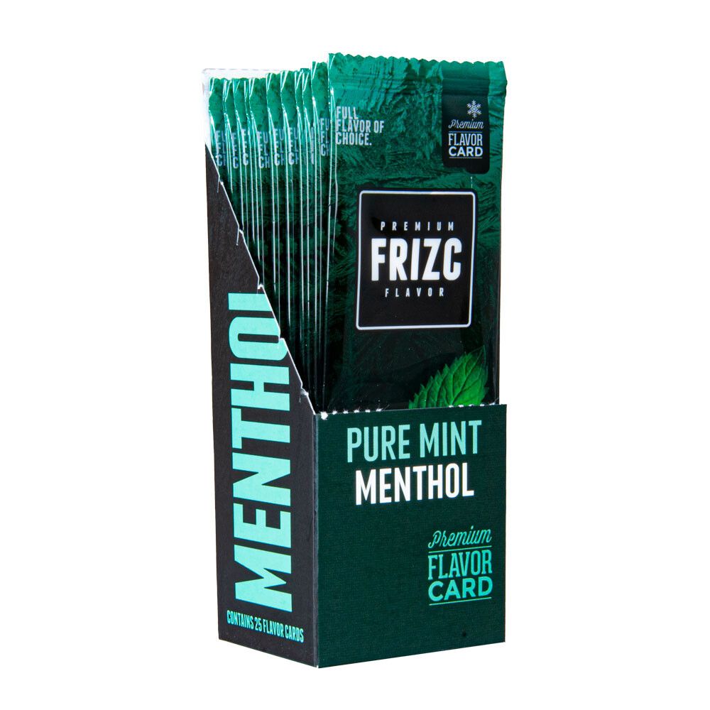 Display Frizc Flavor Card Pure Menthol 25 Pcs