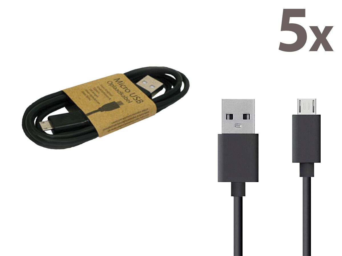 Grab N Go Micro Usb Charging Cable 1M Black